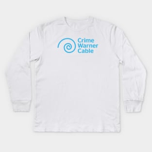 Crime Warner Cable Kids Long Sleeve T-Shirt